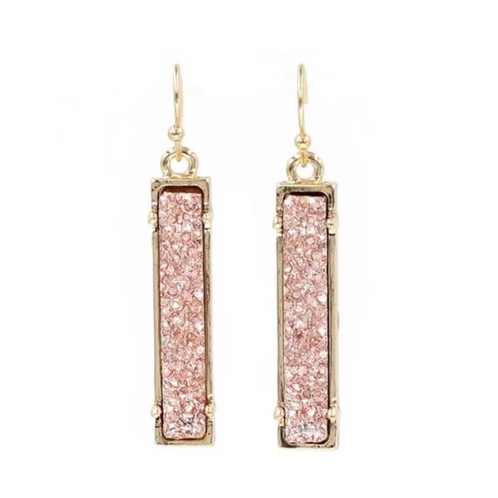 Glitter Vertical Bar Drop Earrings 💕 Bundle 2/$9